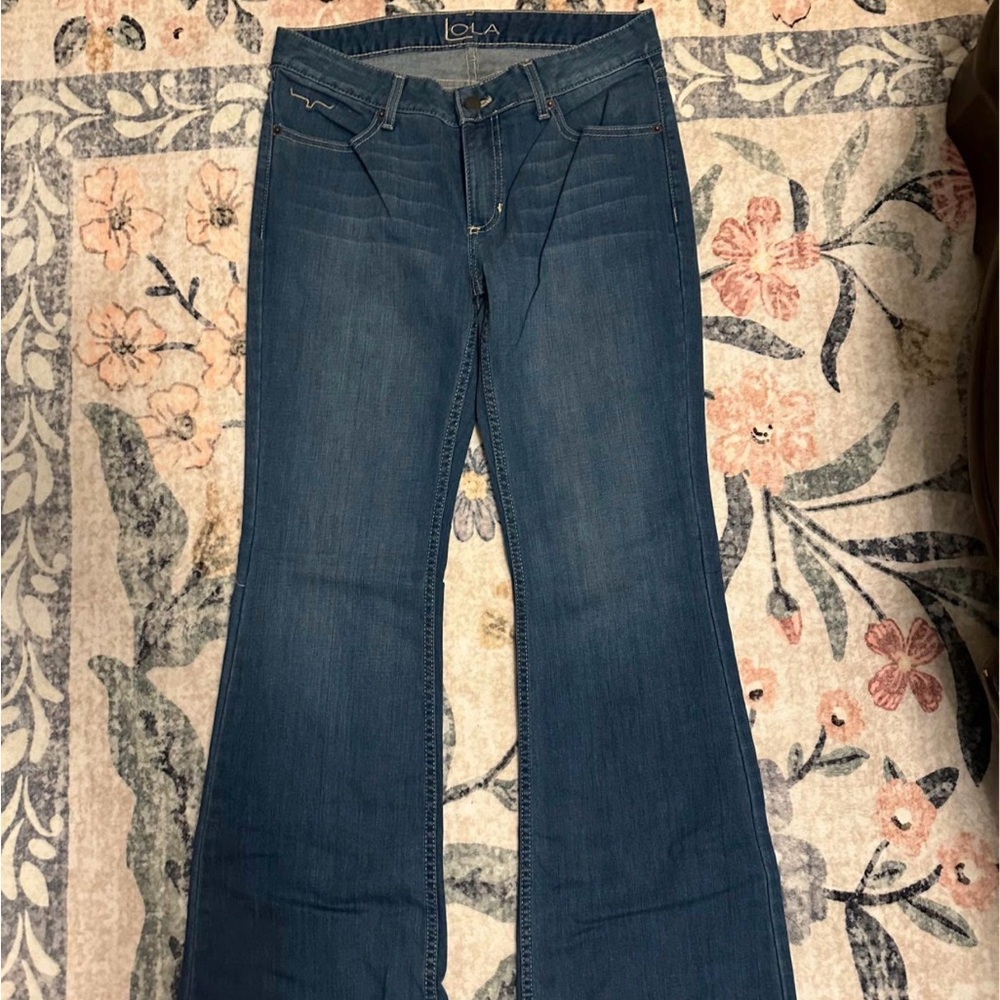 Kimes Ranch Lola Women's Deep Blue Flare Jeans